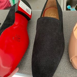 Size 9 men’s loafers Christian louboutin